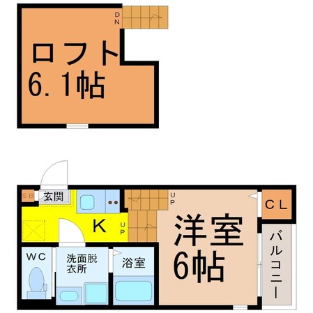 アンジュ　ド　ボヌールの物件間取画像